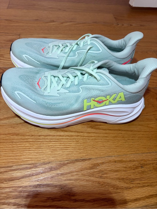 Hoka Shoes - Hoka Women's Mint/Neon Accent Running Shoes